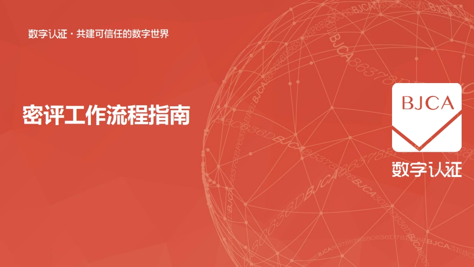 密评工作流程指南