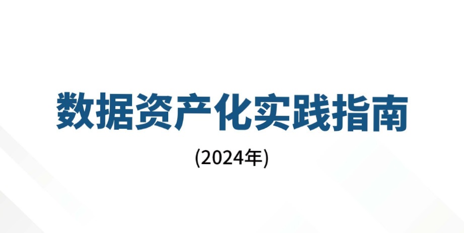 数据资产化实践指南（2024年）