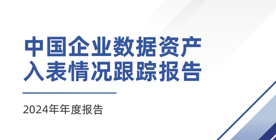 2024年中国企业数据资产入表报告