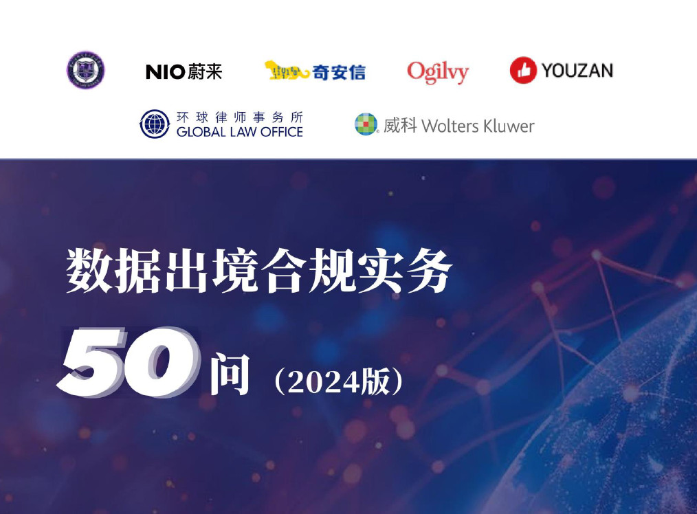 数据出境合规实务50问（2024版）数据安全-治理-指南数据安全治理指南