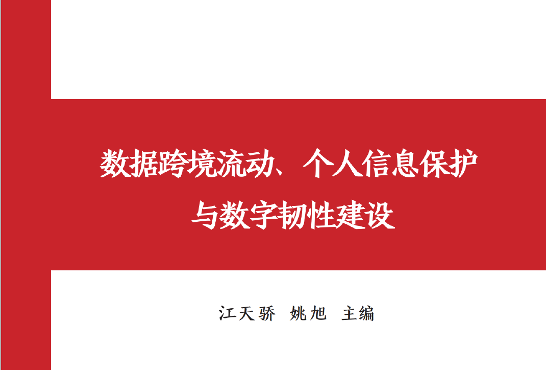数据跨境流动、个人信息保护与数字韧性建设数据安全-治理-指南数据安全治理指南