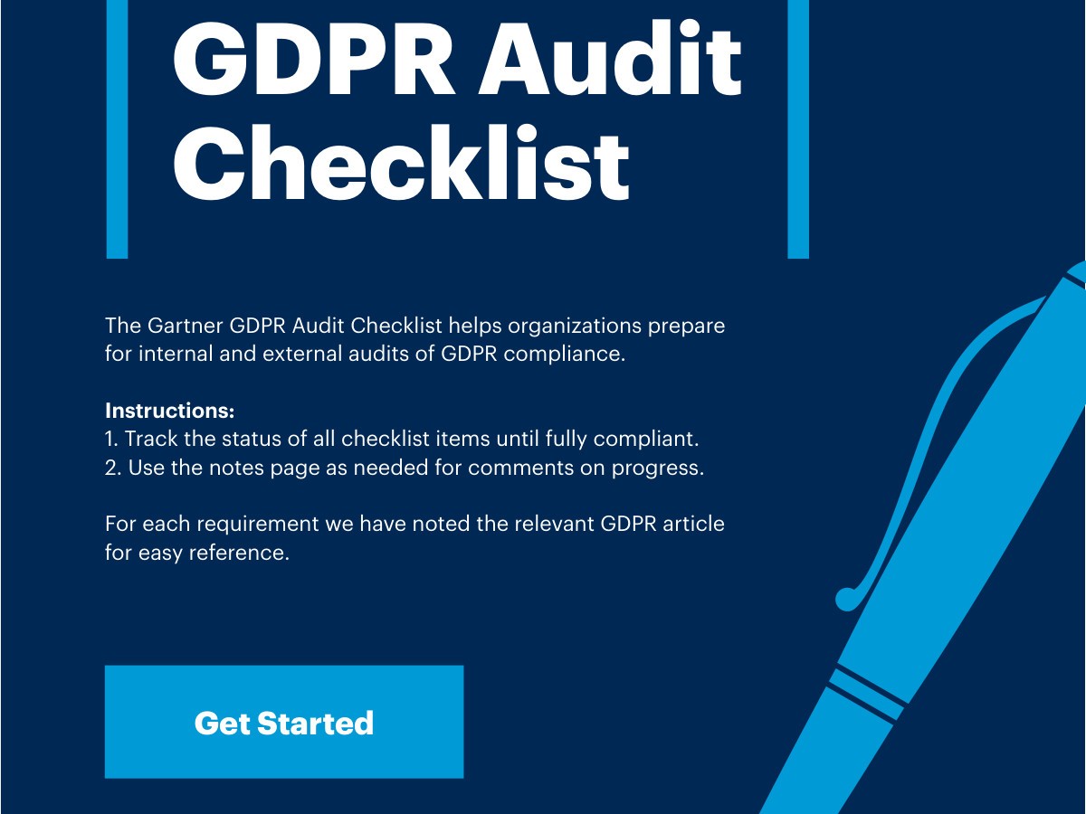 GDPR审核检查表数据安全-治理-指南数据安全治理指南
