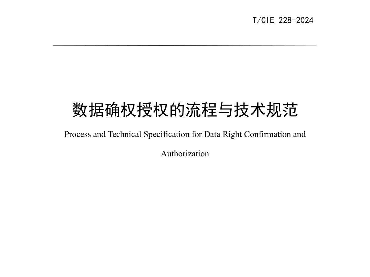 数据确权授权的流程与技术规范数据安全-治理-指南数据安全治理指南