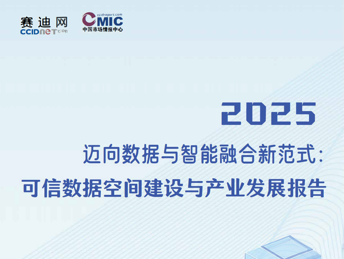 2025可信数据空间建设与产业发展报告