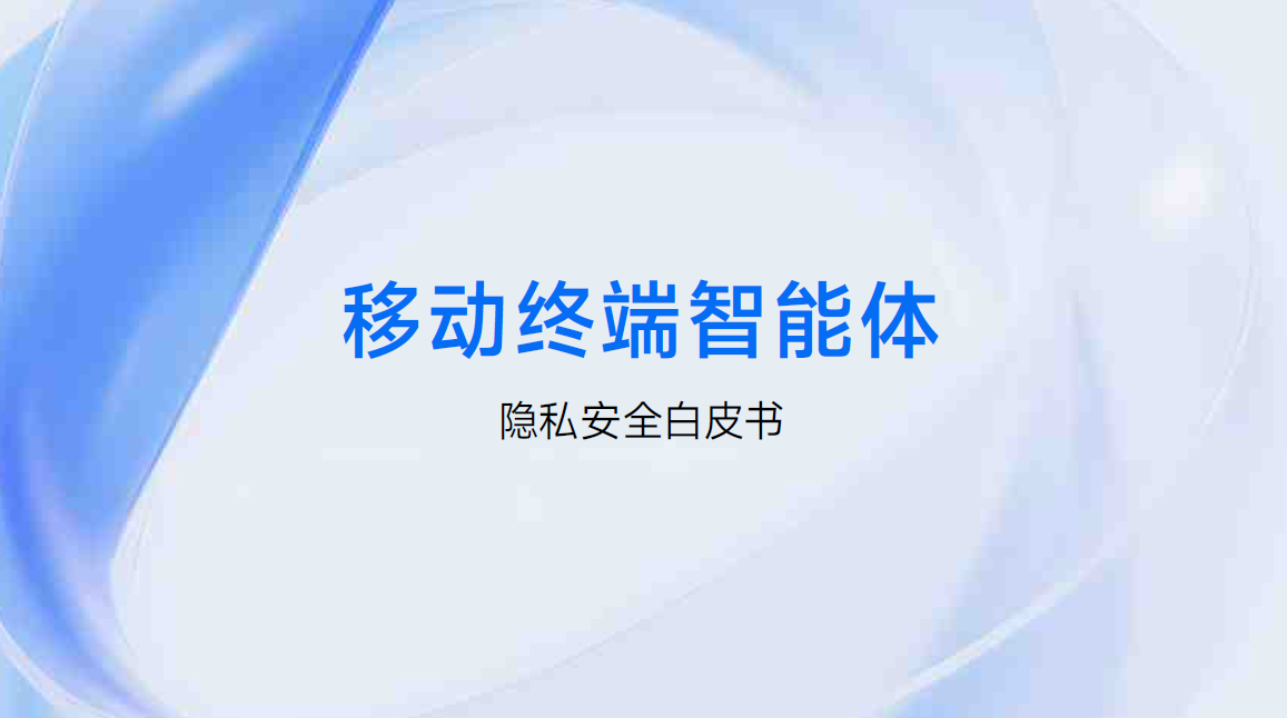 2025移动终端智能体隐私安全白皮书数据安全-治理-指南数据安全治理指南