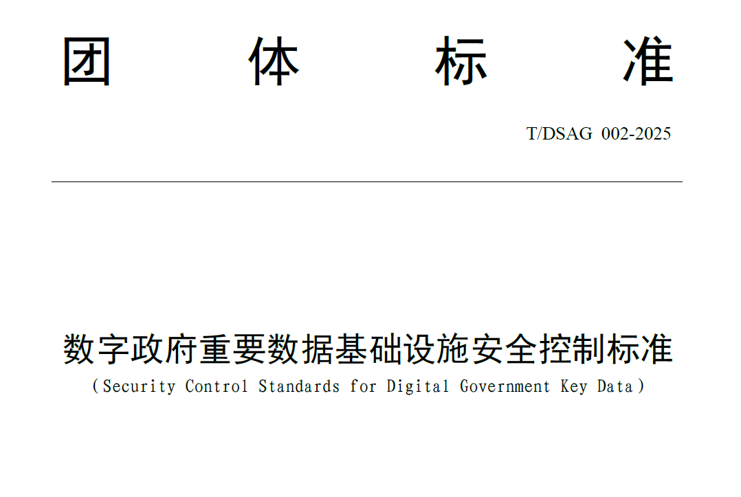 数字政府重要数据基础设施安全控制标准数据安全-治理-指南数据安全治理指南