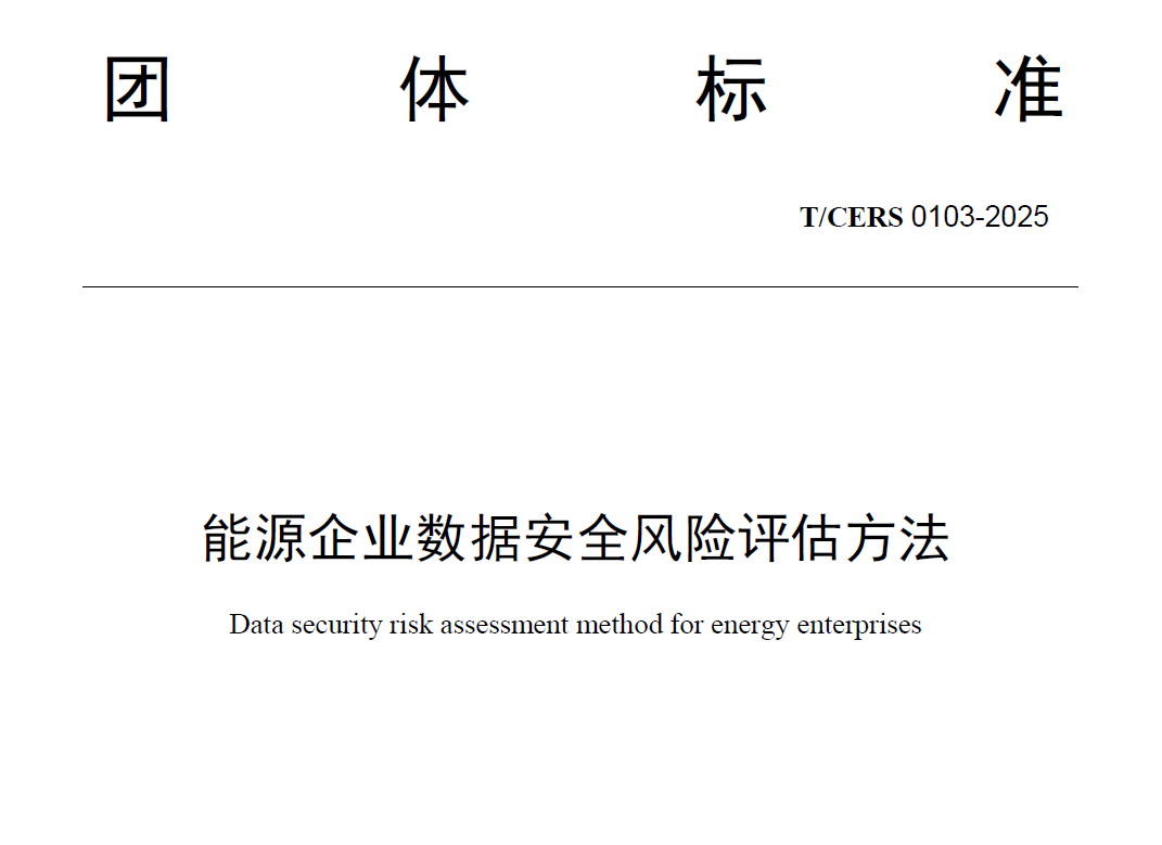 能源企业数据安全风险评估方法数据安全-治理-指南数据安全治理指南
